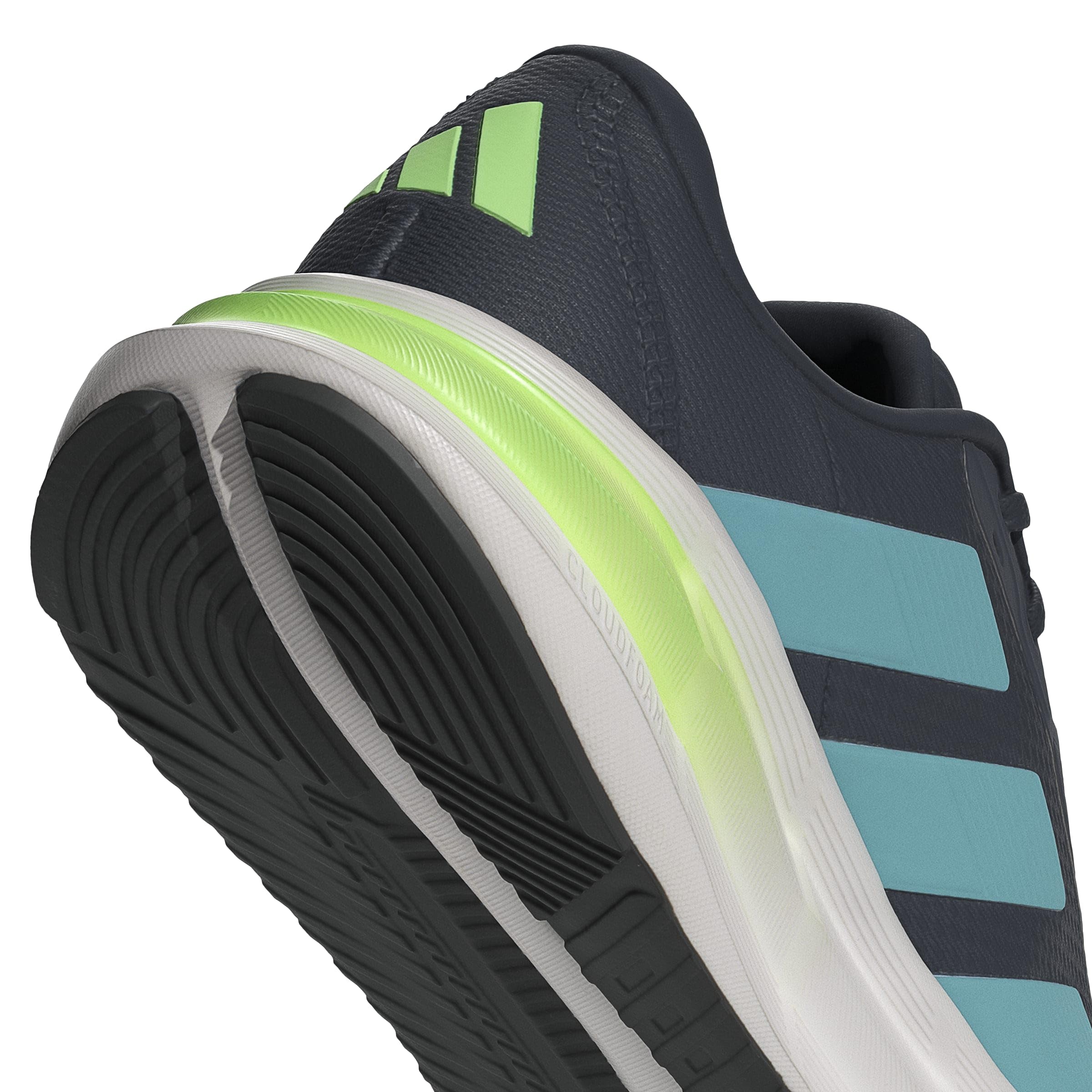 adidas GALAXY 7 M Erkek Ayakkabı Düşük Taban (Futbol Dışı), aurora ink/mint ton/lime burst, 42 2/3