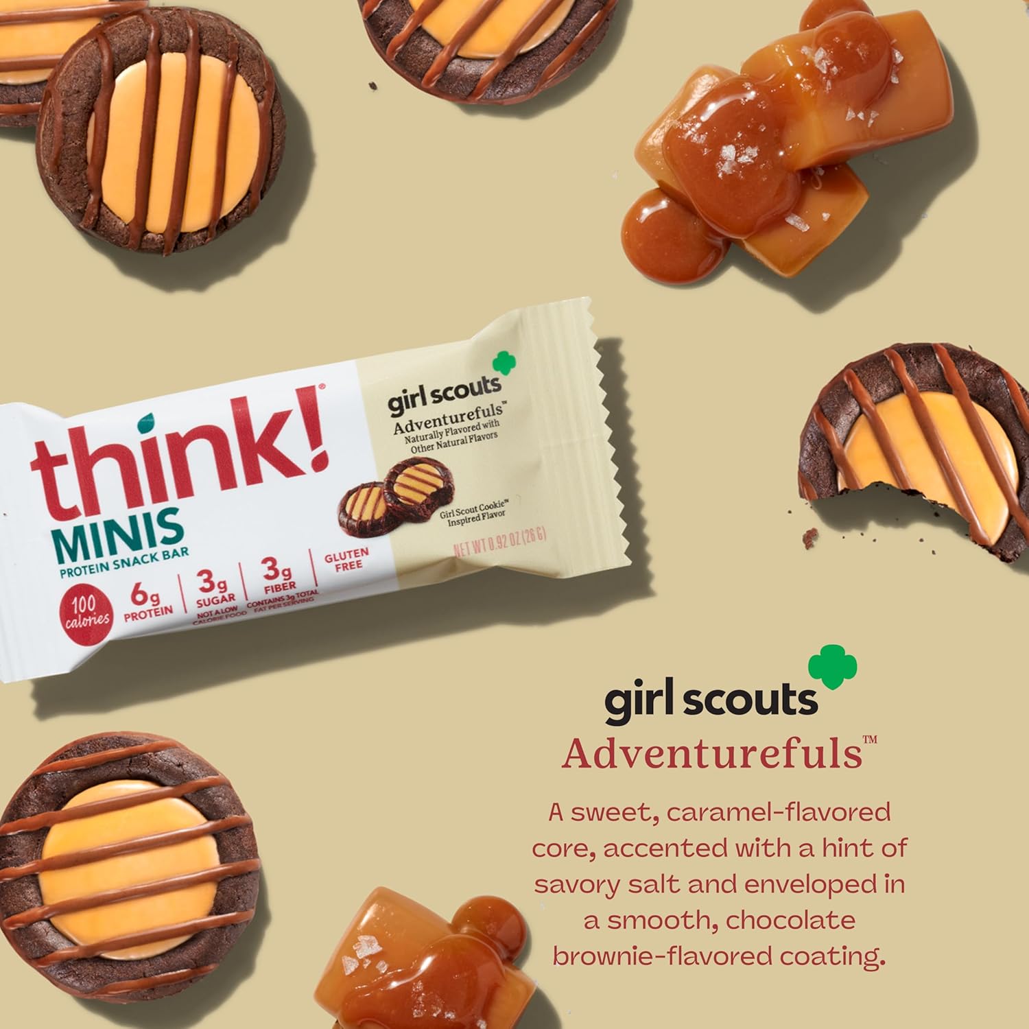 think! Girl Scout Minis, Adventurefuls, 15 Count