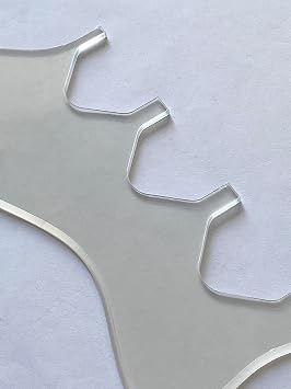 For Riviera Epiphone P93 Style Guitar Pickguard (1 Ply Clear Transparent)