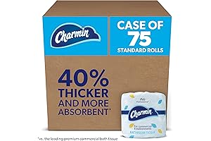 Charmin Ultra Soft Toilet Paper, 2-Ply, 75 Rolls