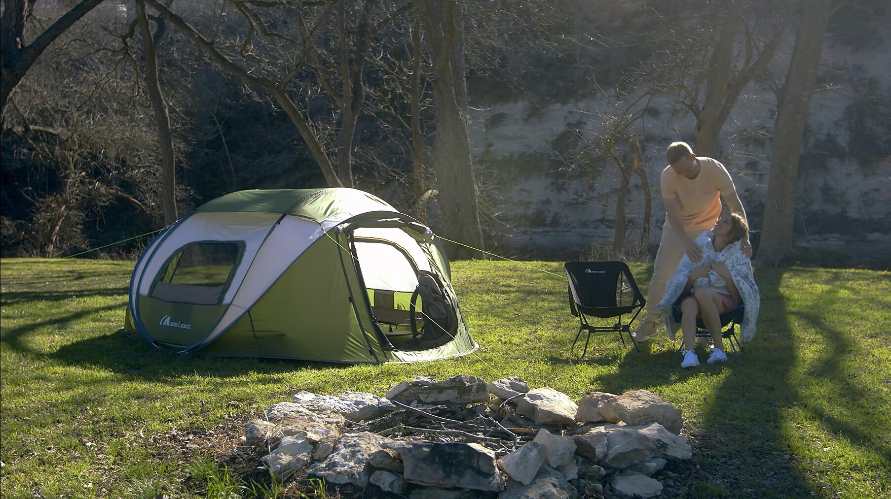 Watch Moon Lence Pop Up Tent on Amazon Live