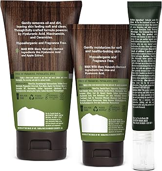 Amazon.com: Every Man Jack Daily Skin Care Set -Three Full-Size