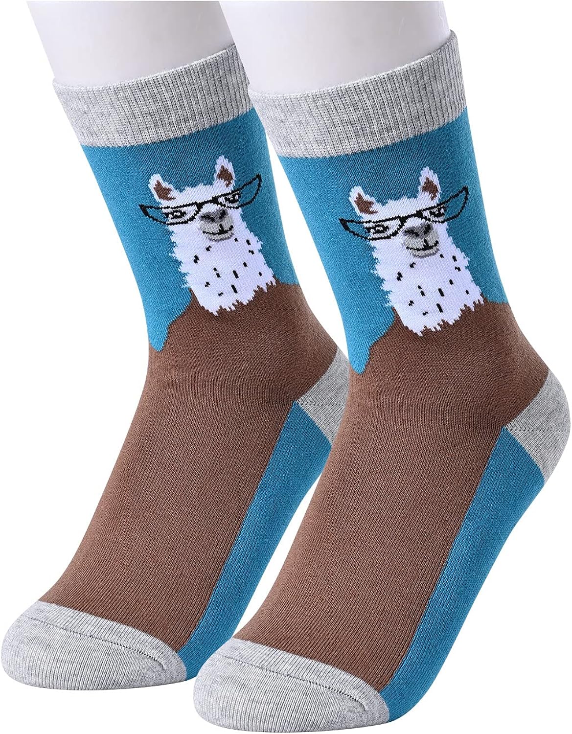 HAPPYPOP Boys Girls Crew Socks Novelty Crazy Shark Animal Space Sports Food Socks for Kids Gift: Clothing, Shoes & Jewelry