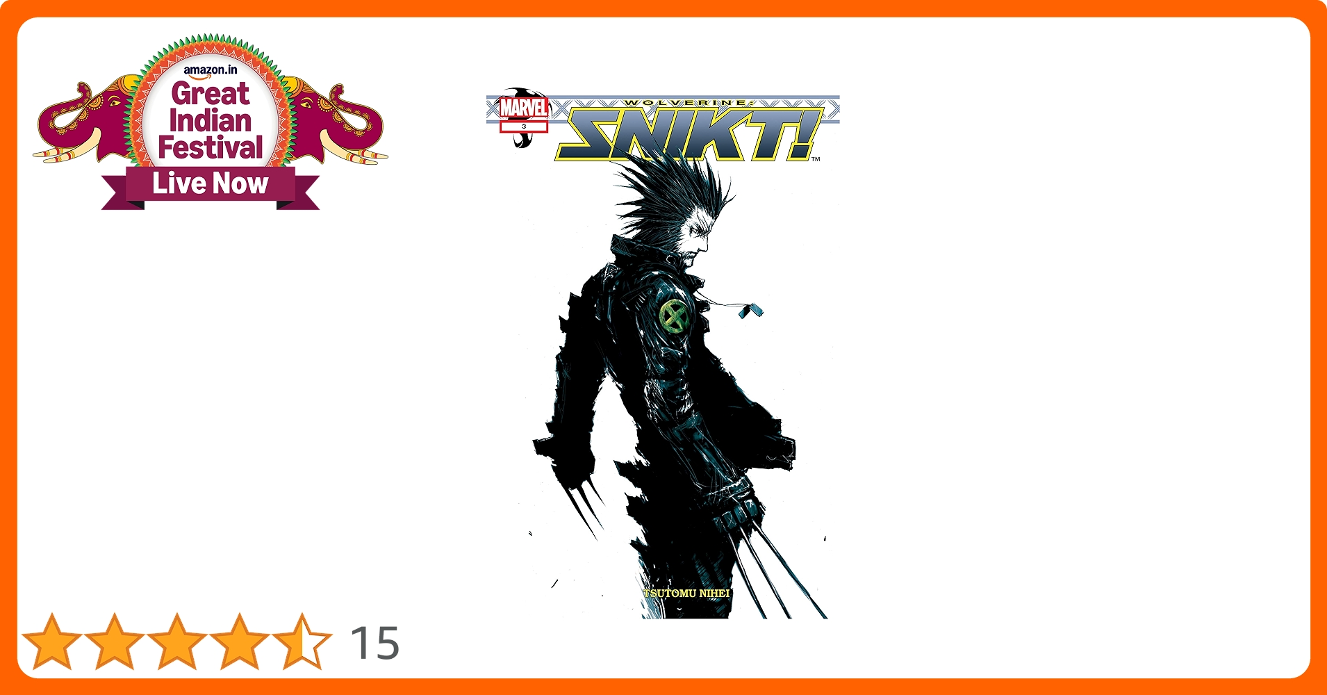 Wolverine: Snikt! (2003) #3 (of 5) eBook : Nihei, Tsutomu