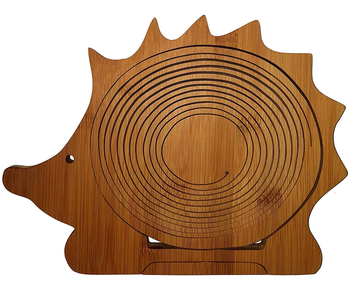 Corbeille Pliante en Bambous Corbeille à Fruits Pour Décoration en Bois 3 Pommes