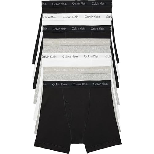 Calvin Klein Men's Cotton Classics 7-Pack Boxer Brief