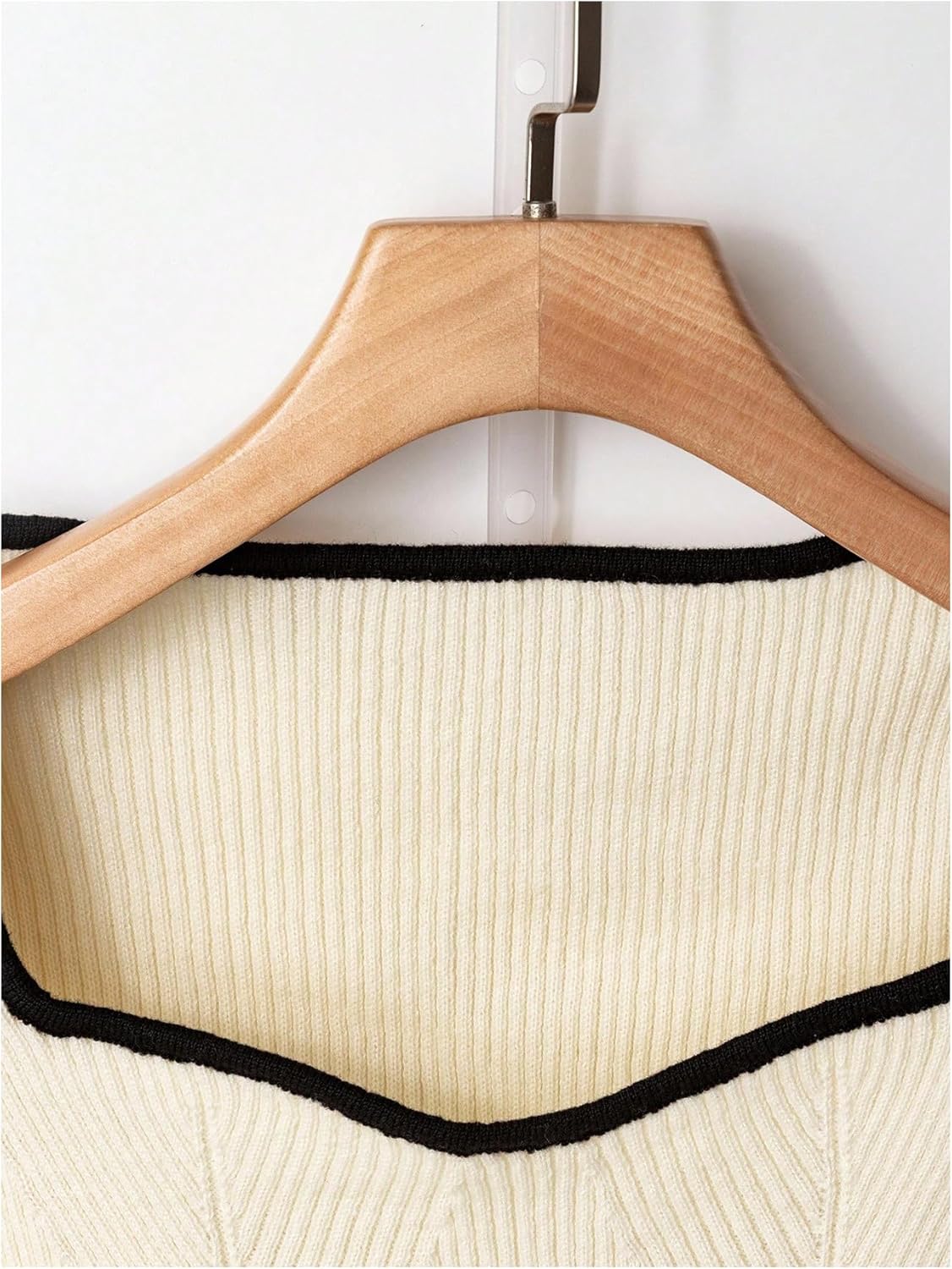 GORGLITTER Women's Peplum Sweater Cute Ruffle Long Sleeve Sweetheart Neck Knit Babydoll Pullover Jumper Tops Fall Outfits - Image 4