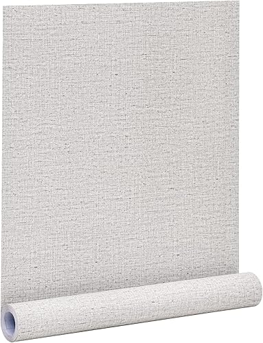 Miniatura 7 de FUKU MON Papel tapiz azul de 24 x 394 pulgadas, papel tapiz de tela gruesa, autoadhesivo, de lino sintético, texturizado, papel de contacto