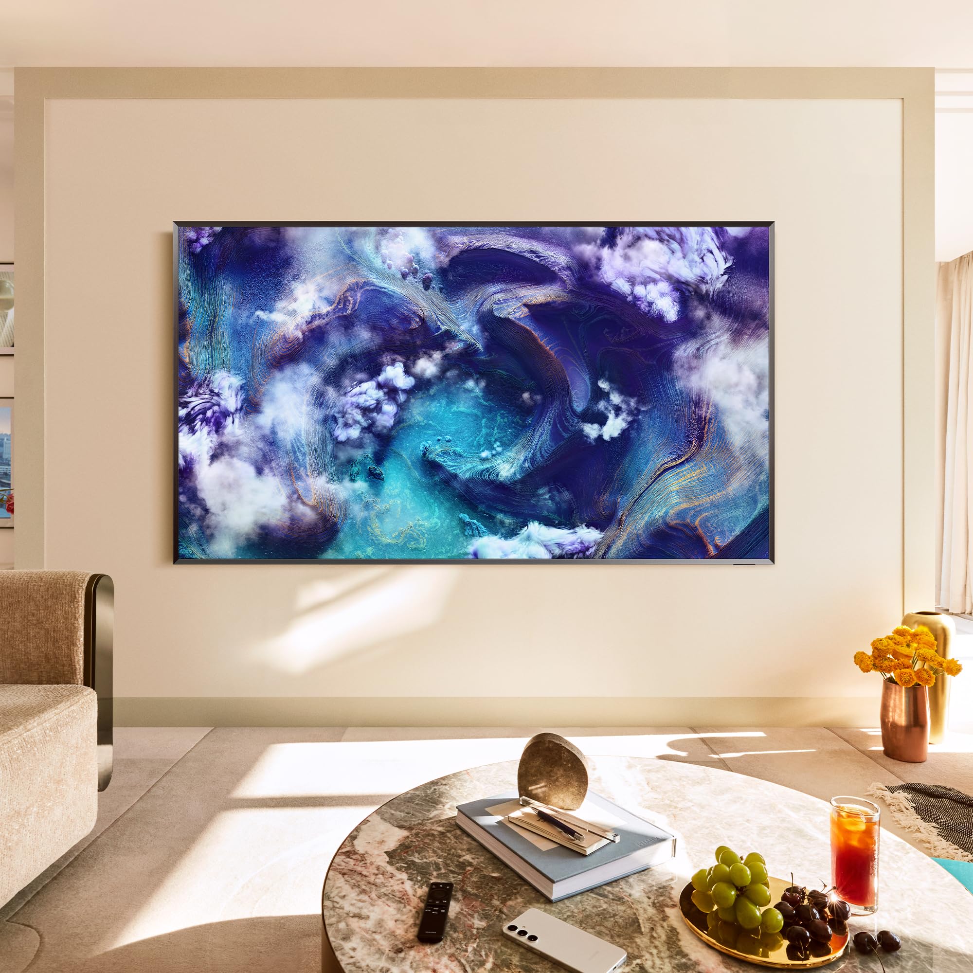 Samsung Neo QLED 8K Vision AI Smart TV 75'' QE75QN900FTXZT Mini LED, NQ8 AI Gen3 Processor,AI Upscaling, Glare Free, Dolby Atmos & OTS Pro, Meta lFrame Design, PACCHETTO INTRATTENIMENTO, 2025