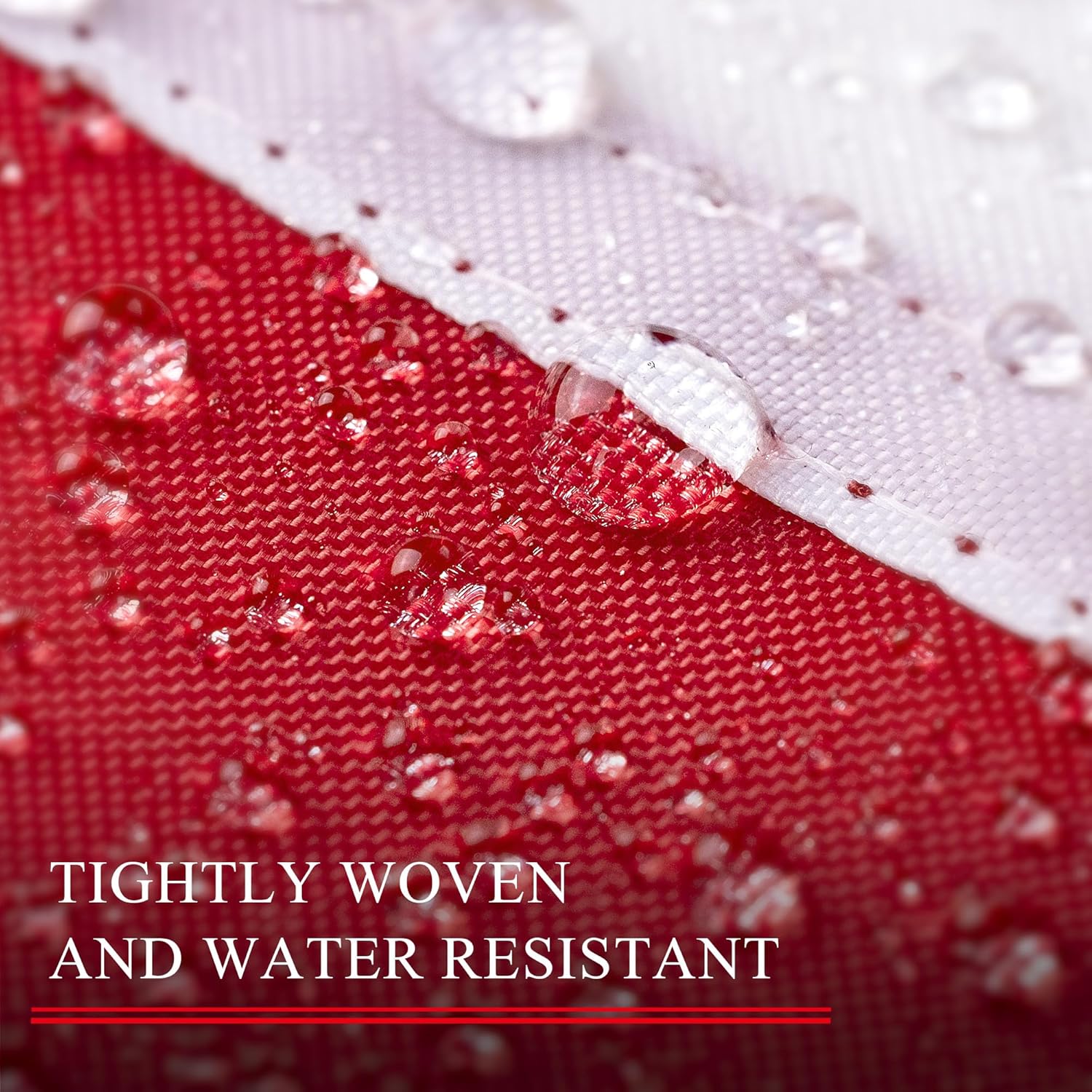 XIFAN Premium American Flag 3x5 ft for Outside, Heavy Duty US Flag Outdoor for High Wind, All Weather Fade Resistant Waterproof USA Flags with Embroidered Stars, Brass Grommets for Allegiance Display - Image 4