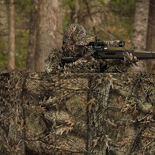 Vista 58 de LOOGU - Red de camuflaje militar para caza y acampada, 6.5 x 10 pies, 6.5 x 26 pies, 10 x 10 pies, 10 x 13 pies, 10 x 16.5 pies, 13 x 16.5 pies