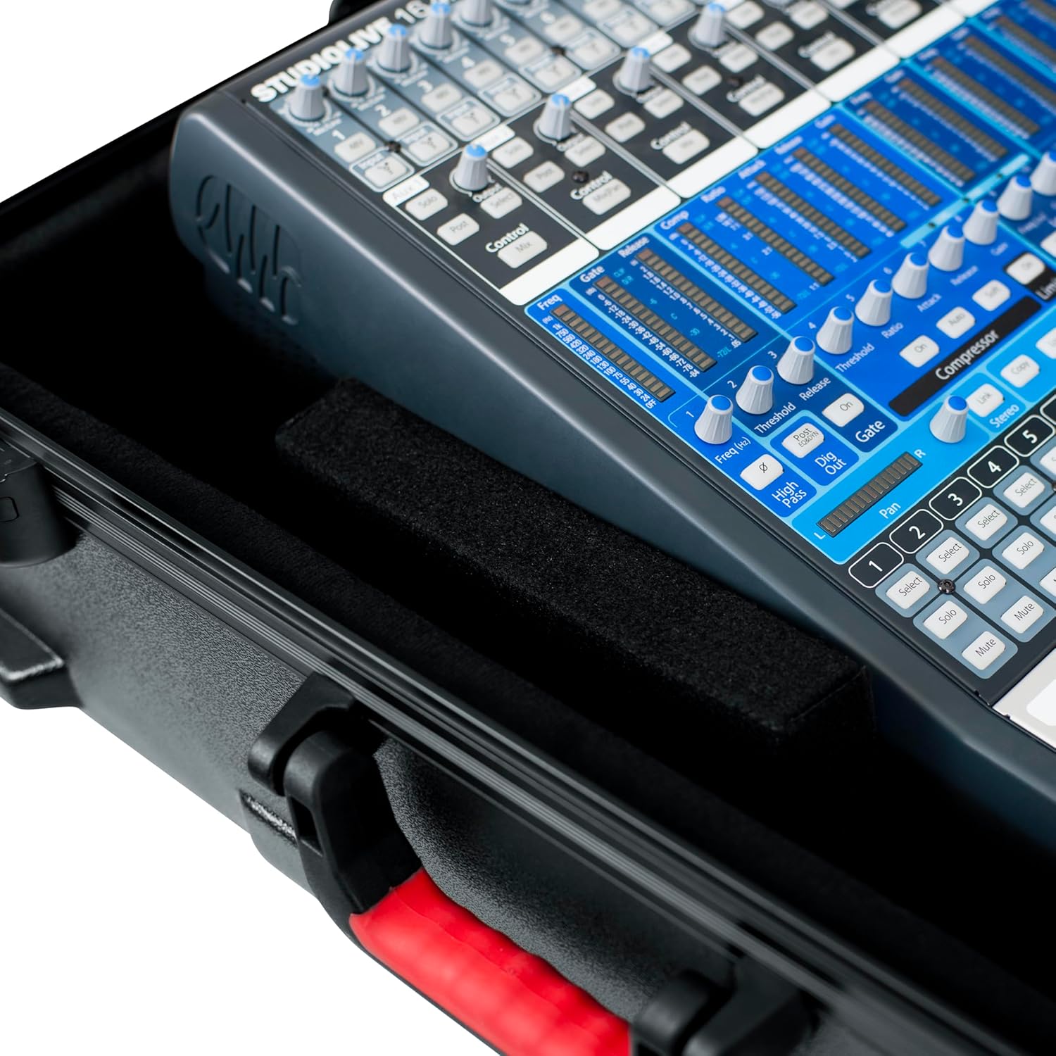 Gator Cases Molded Flight Case for Mixers up to 22" x 25" x 8" with TSA Approved Locking Latch; (GTSA-MIX222508)