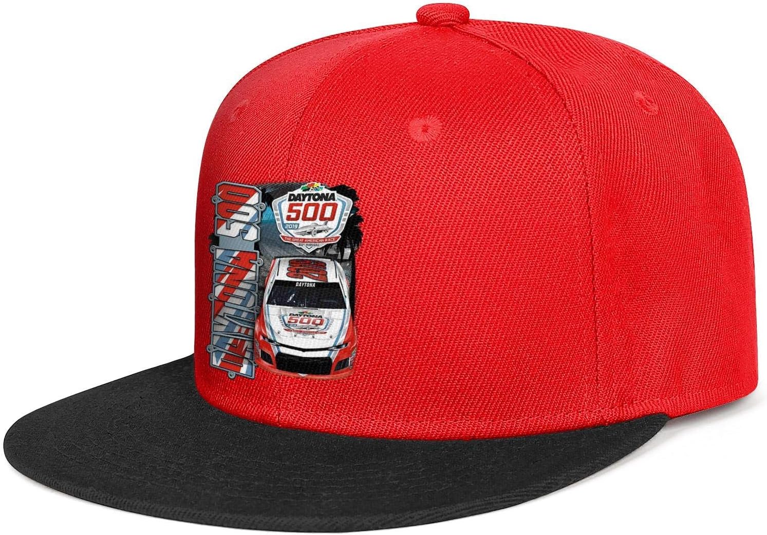 Unisex Stylish Baseball Cap 2019 Daytona 500 Charcoa NASCAR Outdoor Fit Dad Hat Hip hop 21674
