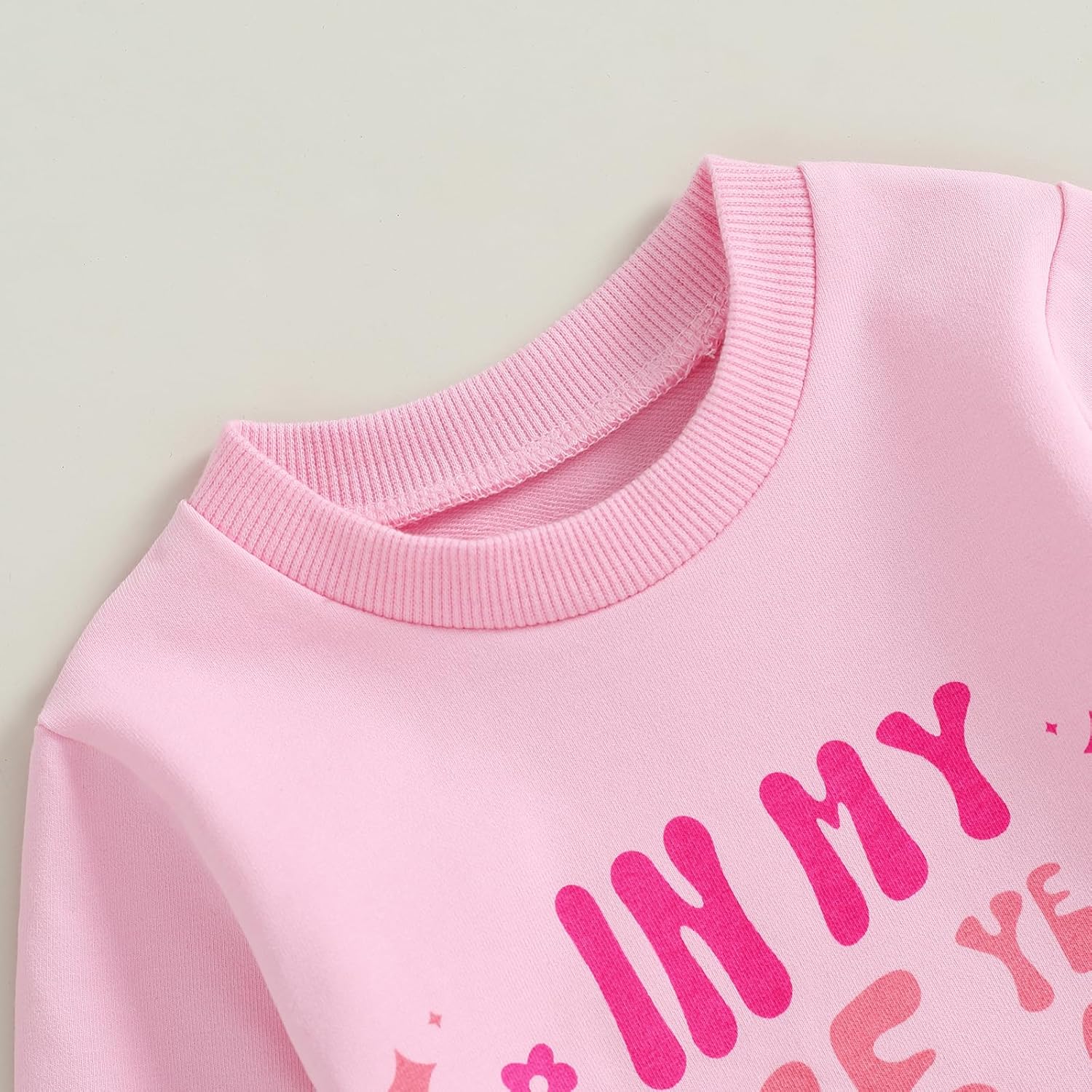 FYBITBO First Birthday Baby Girl Outfit in My One Year Old Era Sweatshirt Fall Long Sleeve Shirt 1st Birthday Girl Clothes - Image 6
