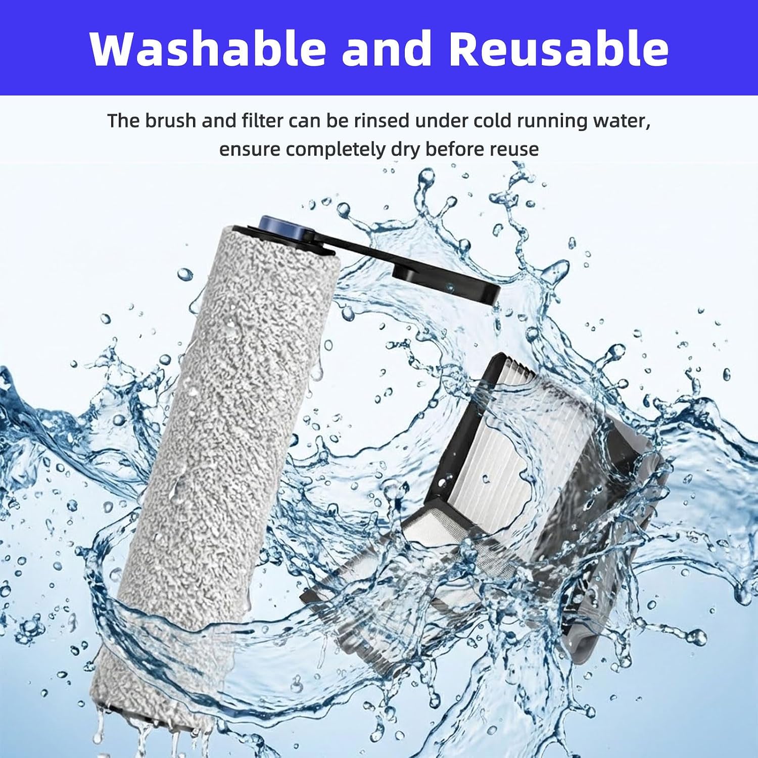 Replacement Parts Compatible with Tineco Floor One S5 Blue / S5 Pro