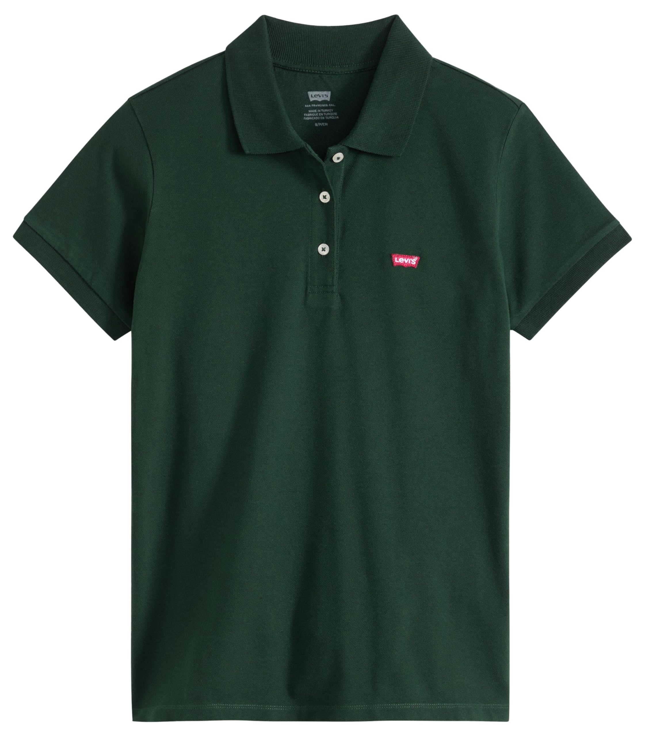Levi's Women's LSE HM Polo Shirt, Color Mountain View, rozmiar L, Mountain View, L