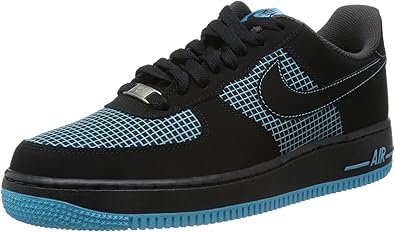 Amazon.com: Nike Air Force 1 Negro Gamma Azul (488298 – 073), 11 D (M) US :  Ropa, Zapatos y Joyería