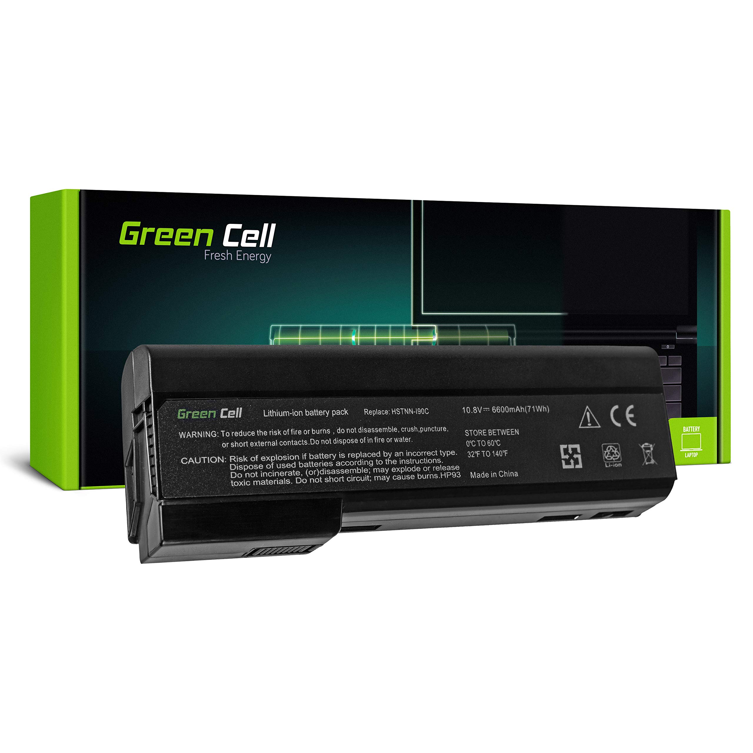 Green Cell GC-HP93 Laptop Battery 10.8V 6600mAh HP Mobility Restor...