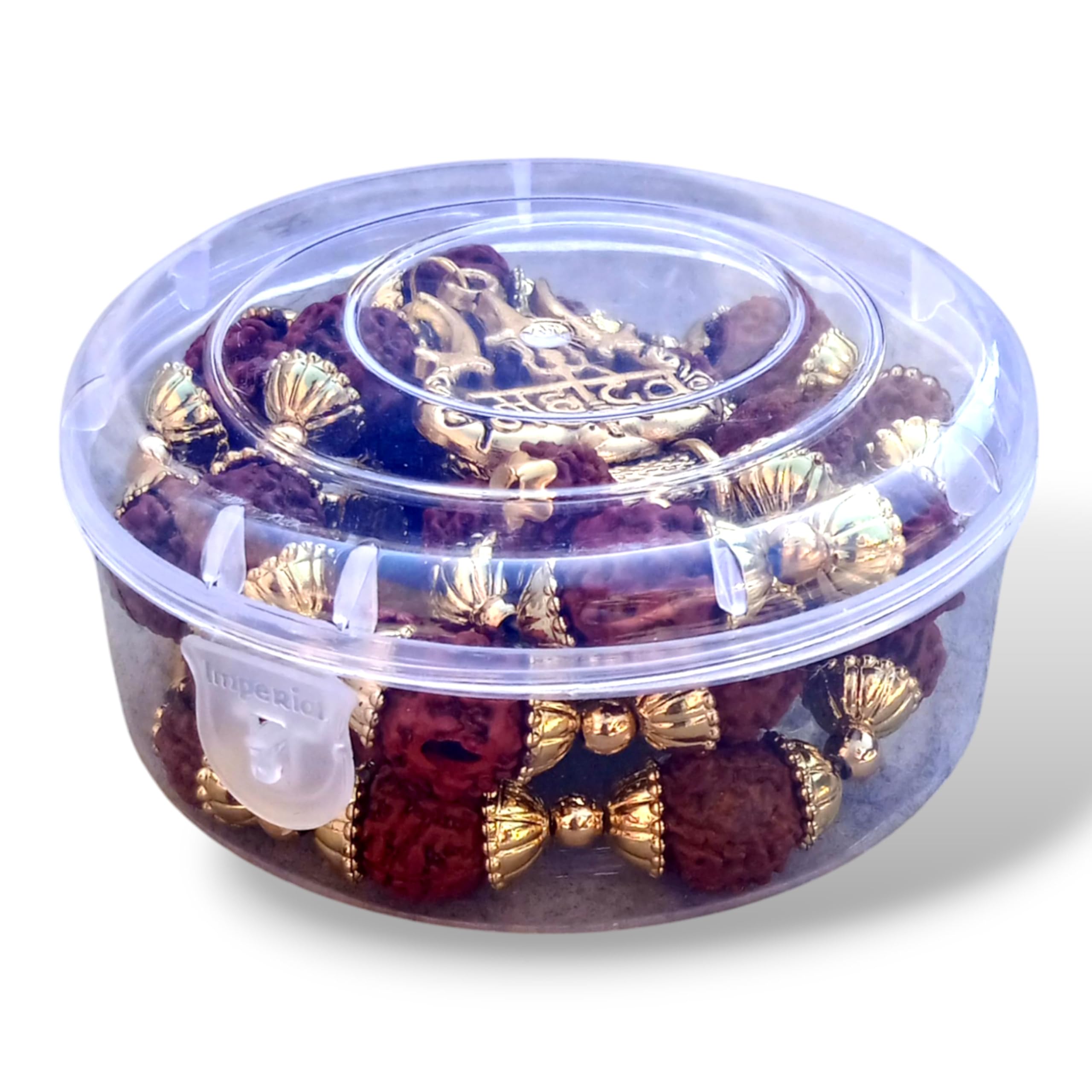 5 Mukhi Rudraksha Mala - Shiva Meditation Necklace -3 5 Mukhi Rudraksha Mala - Shiva Meditation Necklace -3