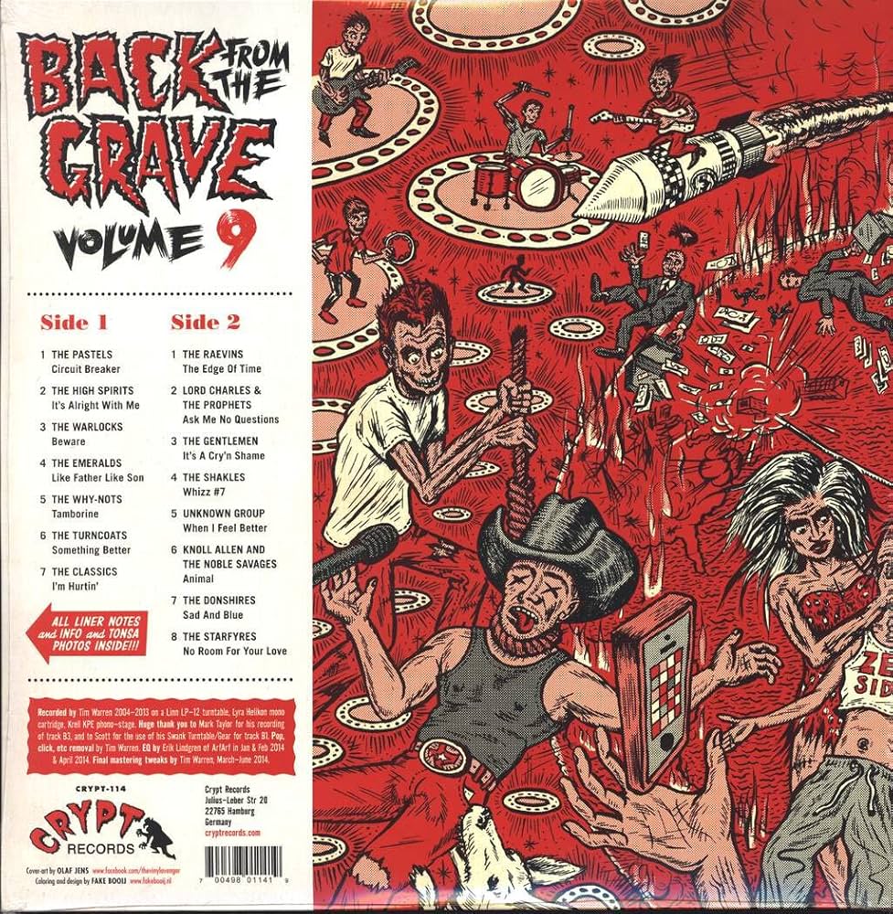 BACK FROM THE GRAVE Vol.9 DJ御用達‼️マニア垂涎‼️ Amazon.co.jp: Back from the Grave 9 [Analog]: Music