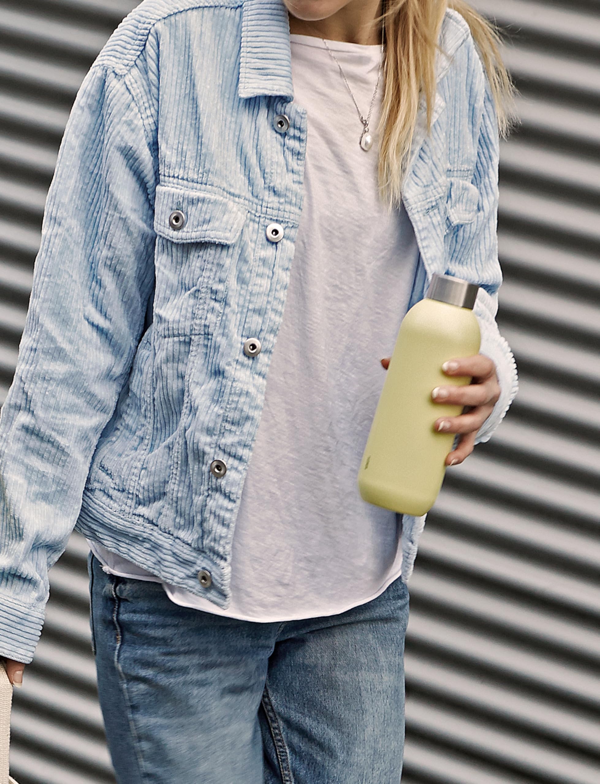 Stelton To Go Sip kubek termiczny ze słomką, 0,4 l, izolowany próżniowo, trwały – 400 ml, Laevis