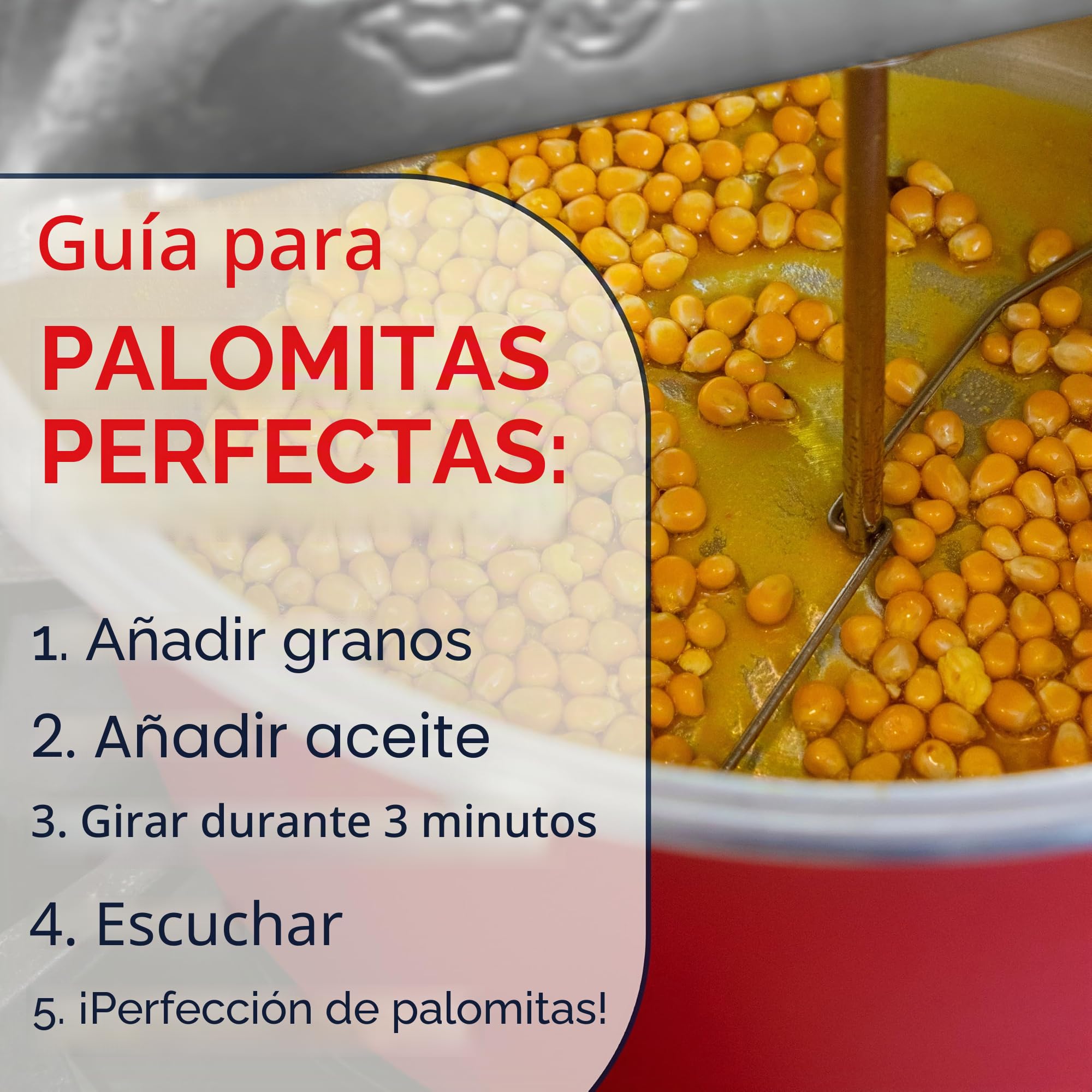 Whirley - Máquina de palomitas de maíz original - Máquina de palomitas de maíz de 6 cuartos de galón (rojo), máquina de palomitas de maíz de aluminio con engranajes de metal, máquina de palomitas de