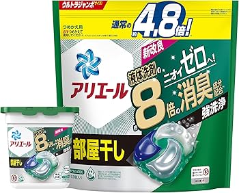 Amazon | 【まとめ買い】【ジェルボール本体+詰替セット】アリエール