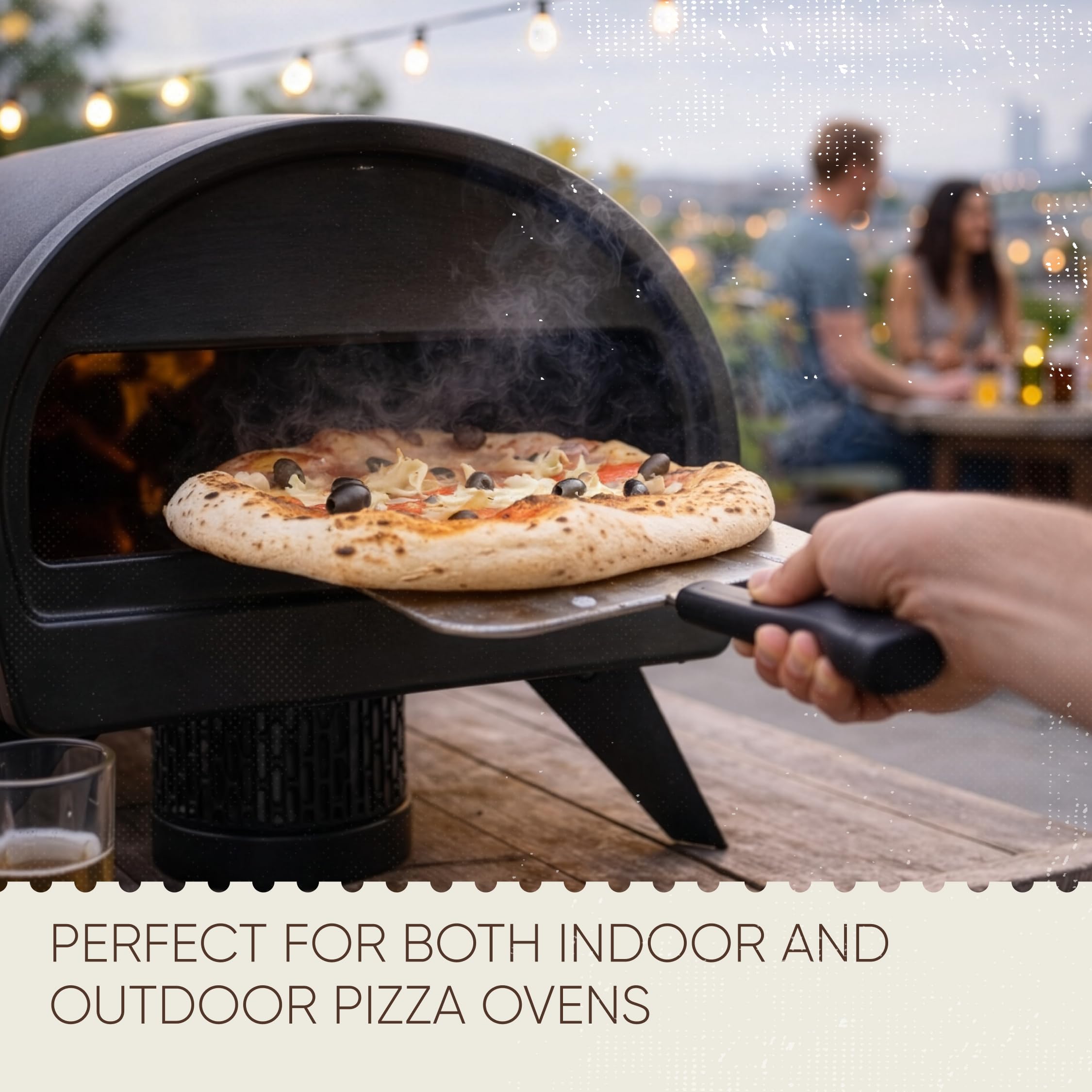 Inflame Buchen-Pizzaofen Holz – ofengetrocknete 12,7 cm Minischeite, Rindenfreies Brennholz für Pizzaöfen, Ooni, Gozney, Soloherd, BBQ, Grills & Smoker