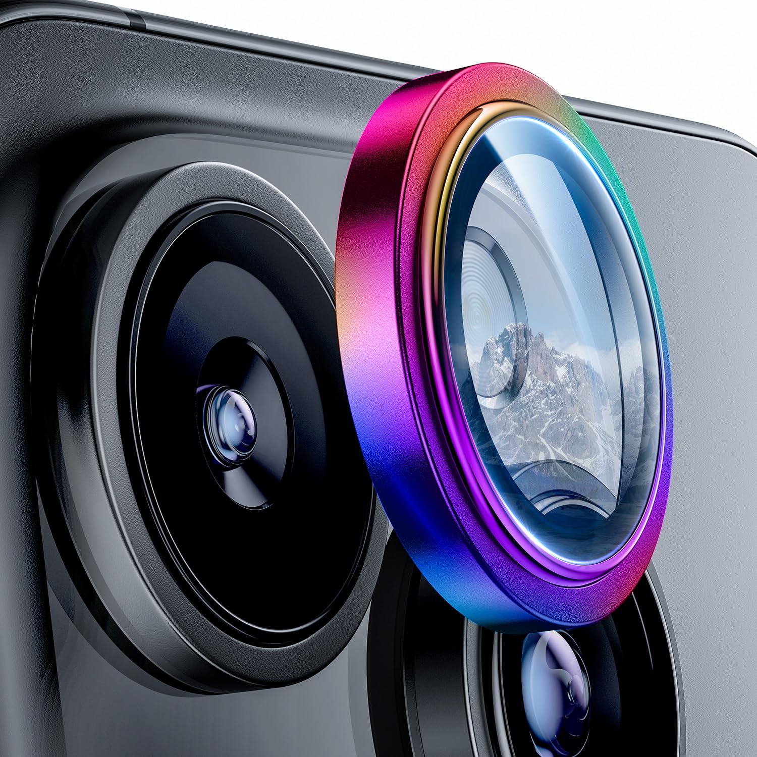 Hoerrye for iPhone 16 Pro Max/iPhone 16 Pro Camera Lens Protector