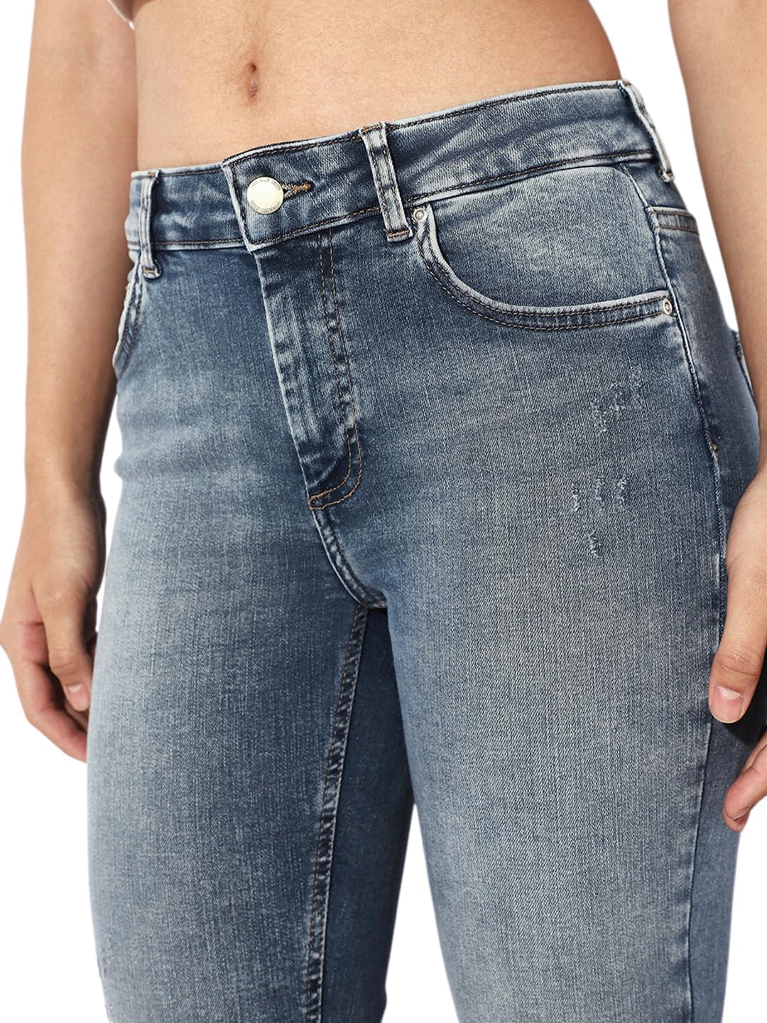 ONLY Womens Onlblush Mid Skinny DNM Rea409 Noos image 4