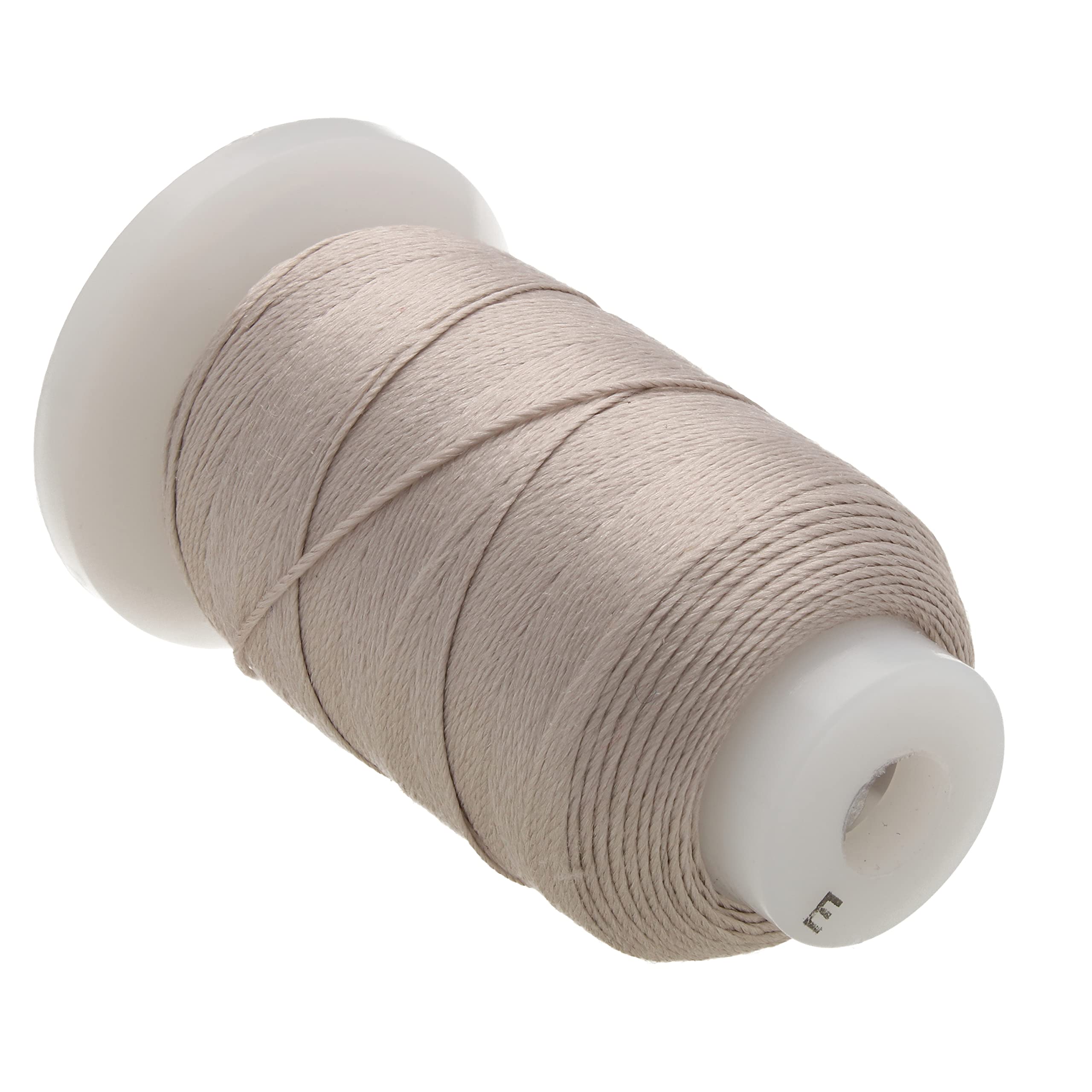 The Beadsmith Grey Pure Silk Cord – Size E (0.325 Mm/0.0128”), 200 Yards (600 Ft), 1/2-Ounce Spool