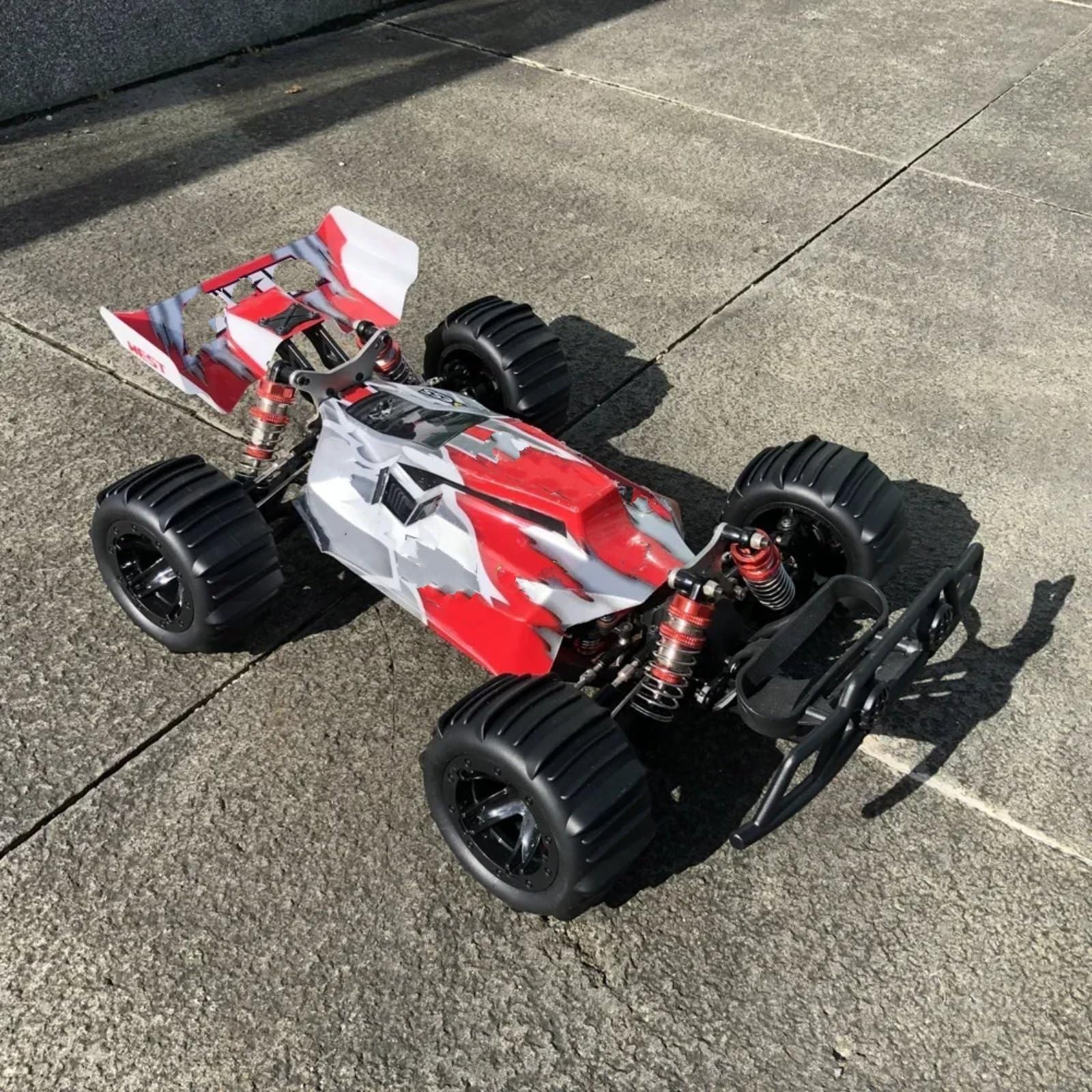 Modelos Repuesto RC para Wltoys 144001 144010 144002 124016 124017 124018 124019 1/14 1/12 4 Neumáticos RC para Nieve Y Arena Antideslizantes Repuestos Mejorados(Black)