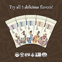 Vista 4 de GoMacro Kids MacroBar - Barras veganas orgánicas – Brownie de chocolate doble (barras de 0.90 onzas, 7 unidades)