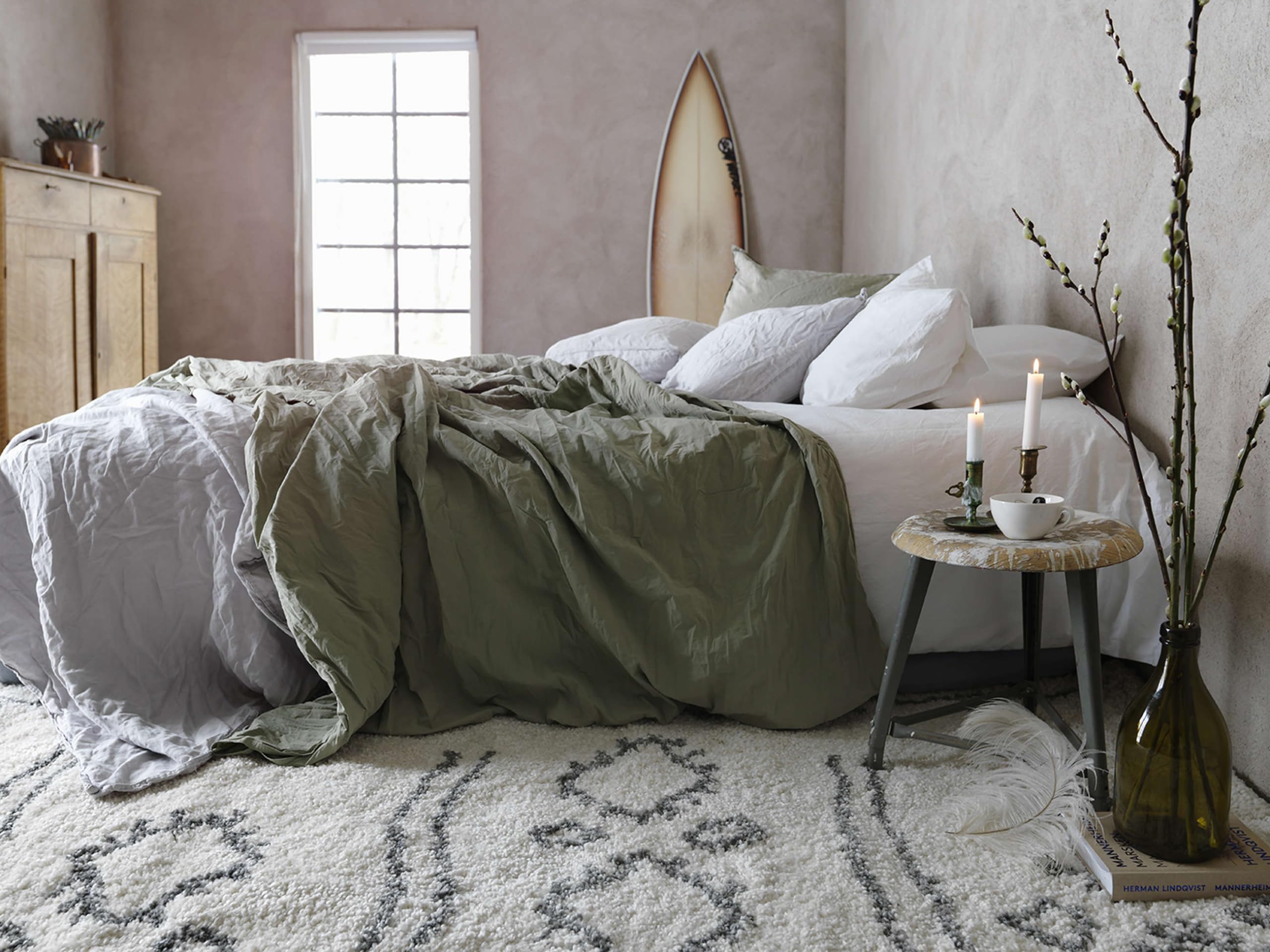 essential - Linnea - Roze 160 x 230 cm Vloerkleed