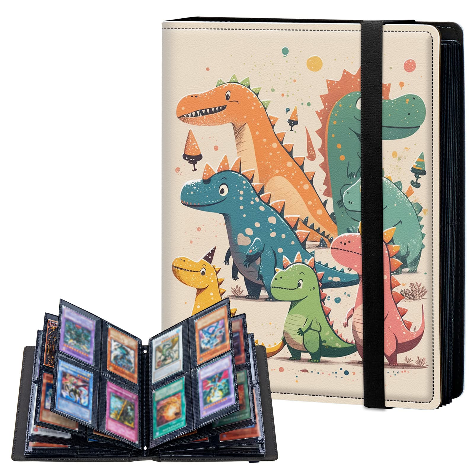 Amazon.com: 4-Pocket Card Binder 30 Pages Holds 240 Cards, Card