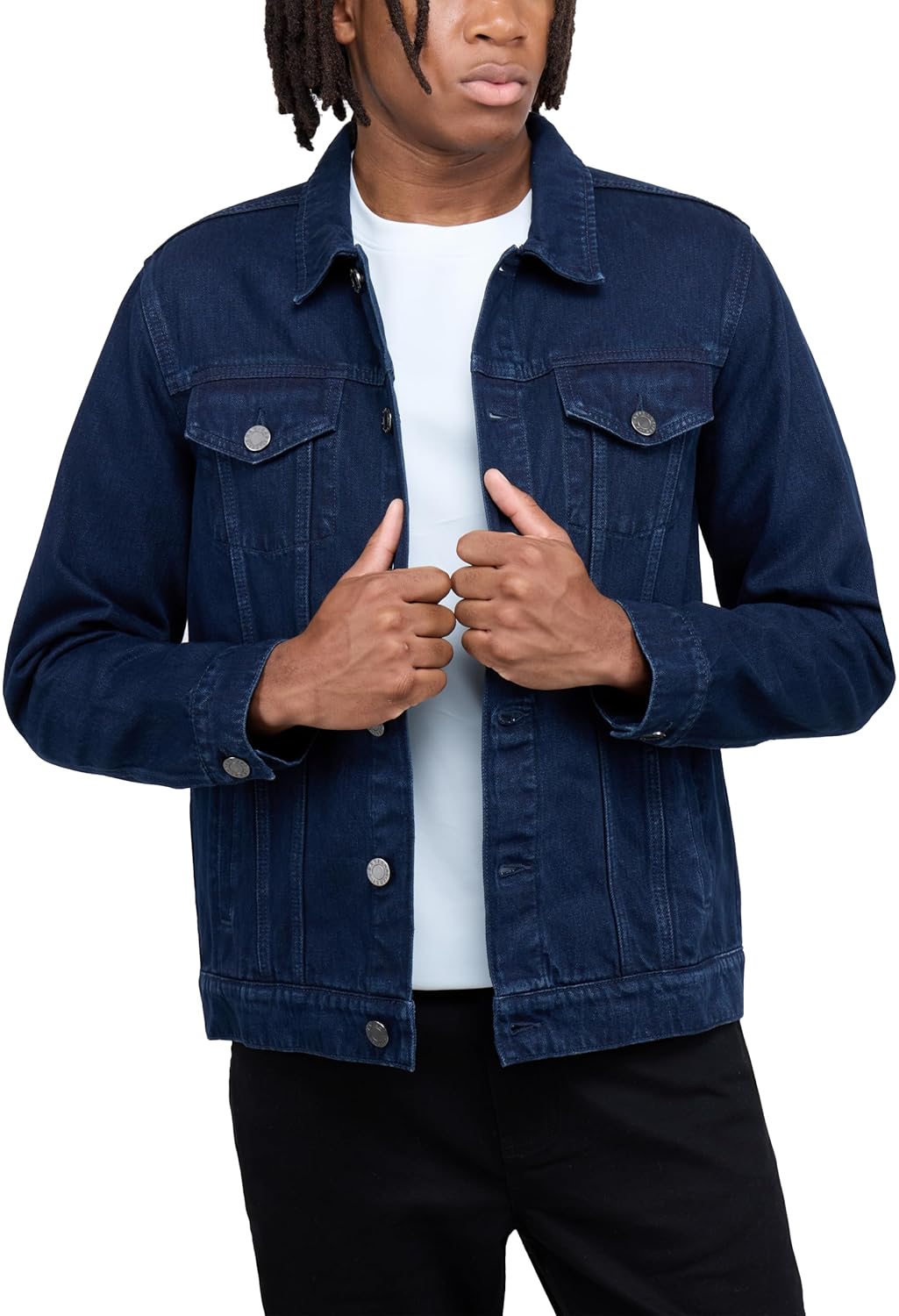 X RAY Jaqueta jeans masculina lavada, rasgada, desgastada, flexível, elástica, casual, caminhoneiro, jaqueta jeans em promoção! Veja a oferta e mais achadinhos de Jaquetas & Casacos 4 Hoje é o melhor dia para comprar X RAY Jaqueta jeans masculina lavada, rasgada, desgastada, flexível, elástica, casual, caminhoneiro, jaqueta jeans com aquele preço maroto! Promoção! Aproveite a oferta! 4