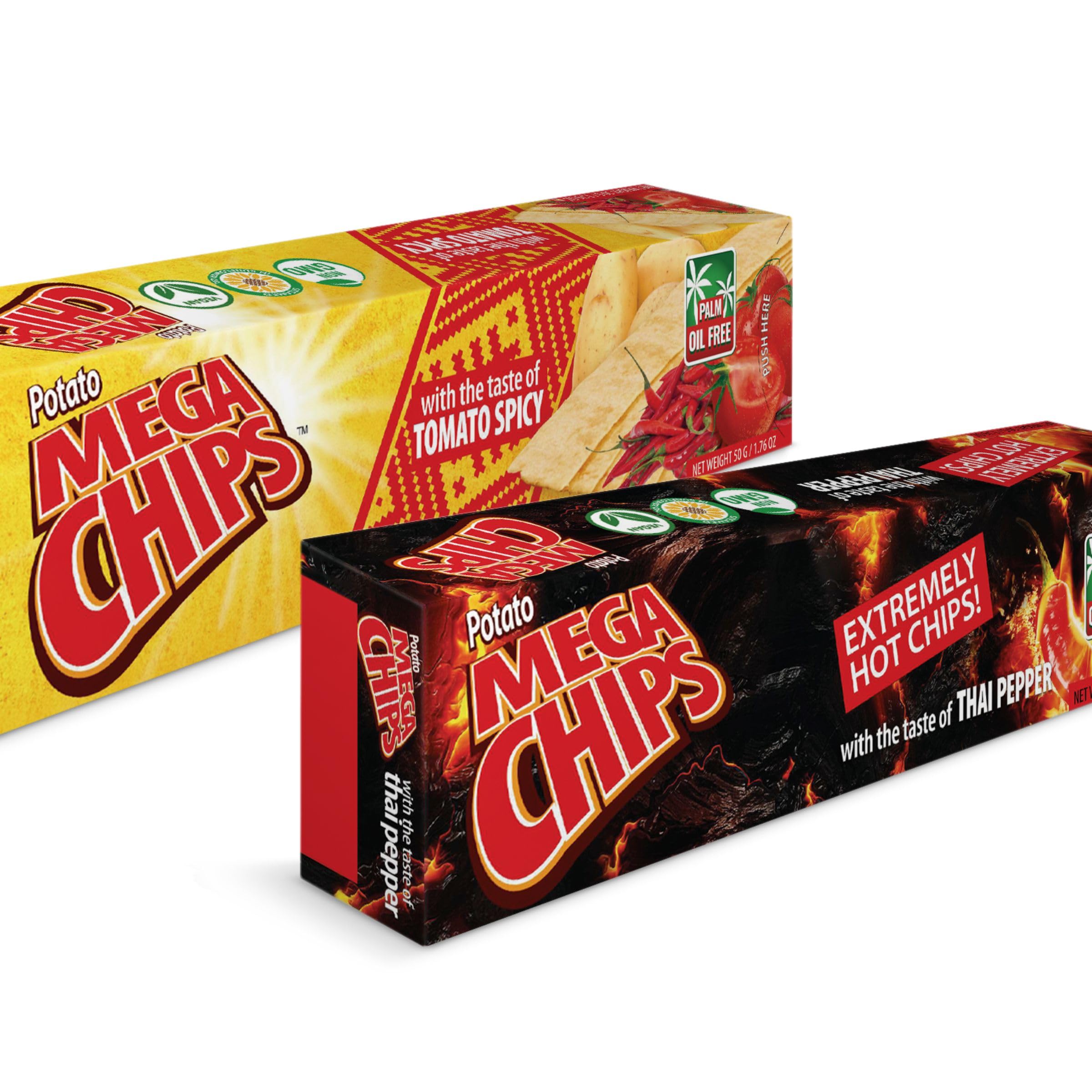Mega chips くっきり動画ホン 基本セット MYX0101 メガチップス Mega Chips Thai Pepper & Tomato Spicy Flavour Combo - Imported