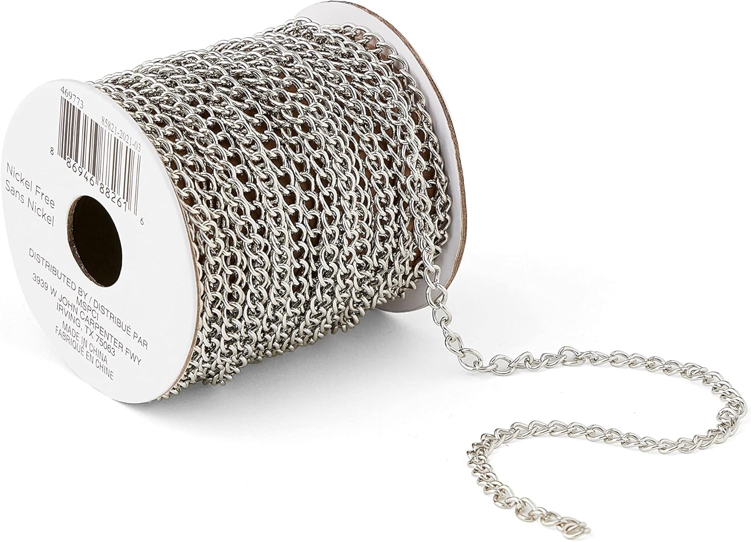 Rhodium Chain Spool by Bead Landing™ Arts, Crafts & Sewing