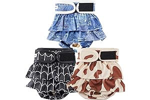 Reusable Washable Heat Diapers for Small Female Dogs