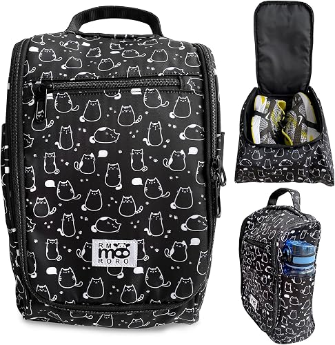 RMMOORORO Water Resistant Shoe Bags With Pockets Large Size for Travel Sport Sto