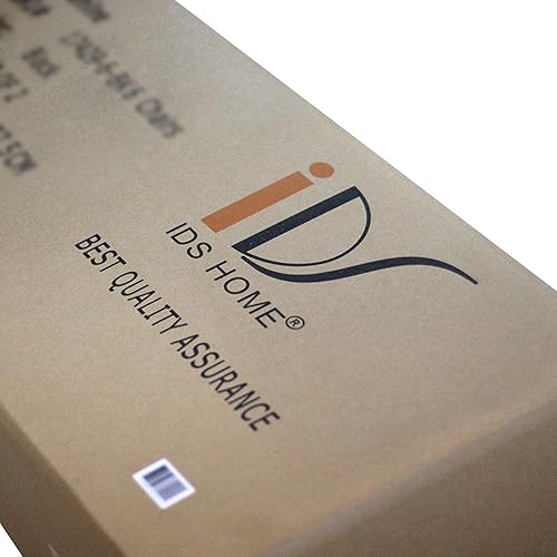 Miniatura 7 de IDS Home Juego de mesa y silla de comedor de cristal de 7 piezas para 6 muebles de cocina, comedor, marco de patas de metal resistente a la