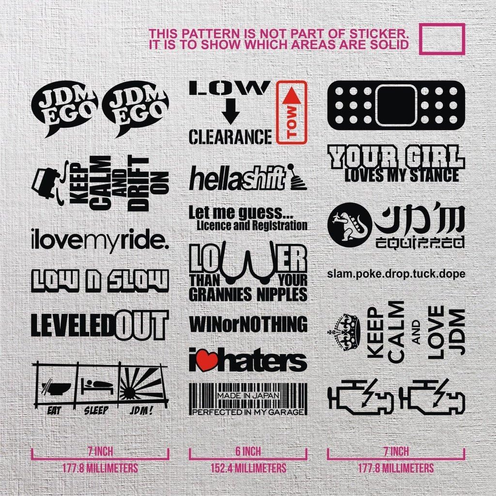 Amazon haters low n slow keep calm and love jdm leveled out plester