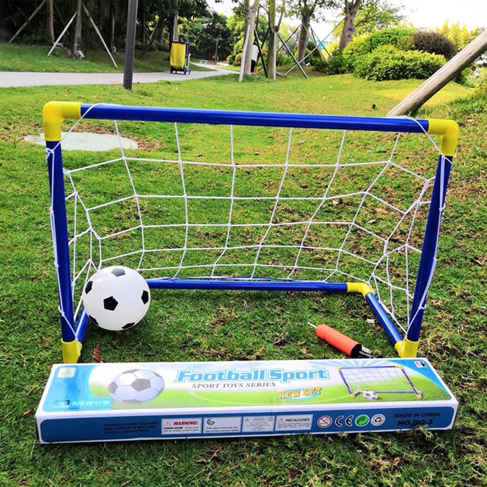 UJEAVETTE Kids Soccer Goals for Backyard Set Football Goal Net for Beach Lawn Backyard (B0D2HKG9T9) Amazon Price History, Amazon Price Tracker