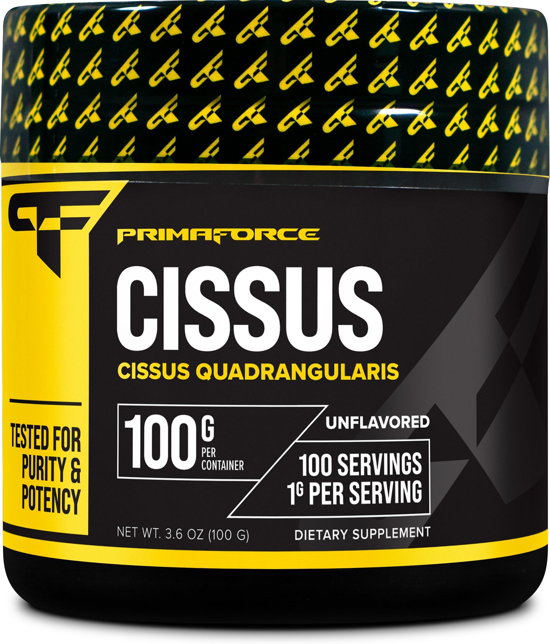 PrimaForce Cissus Quadrangularis Extract, Unflavored Powder, 100 Grams