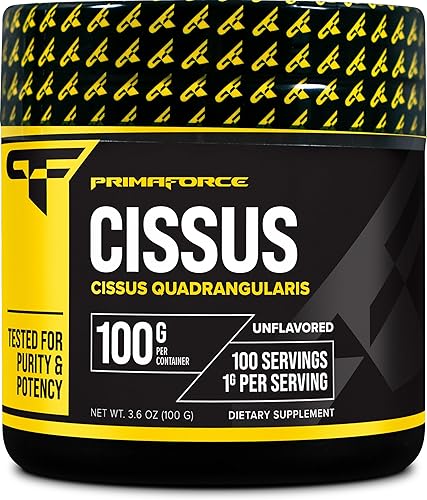 PrimaForce Extracto de Cissus Quadrangularis, polvo sin sabor, 3.53 oz