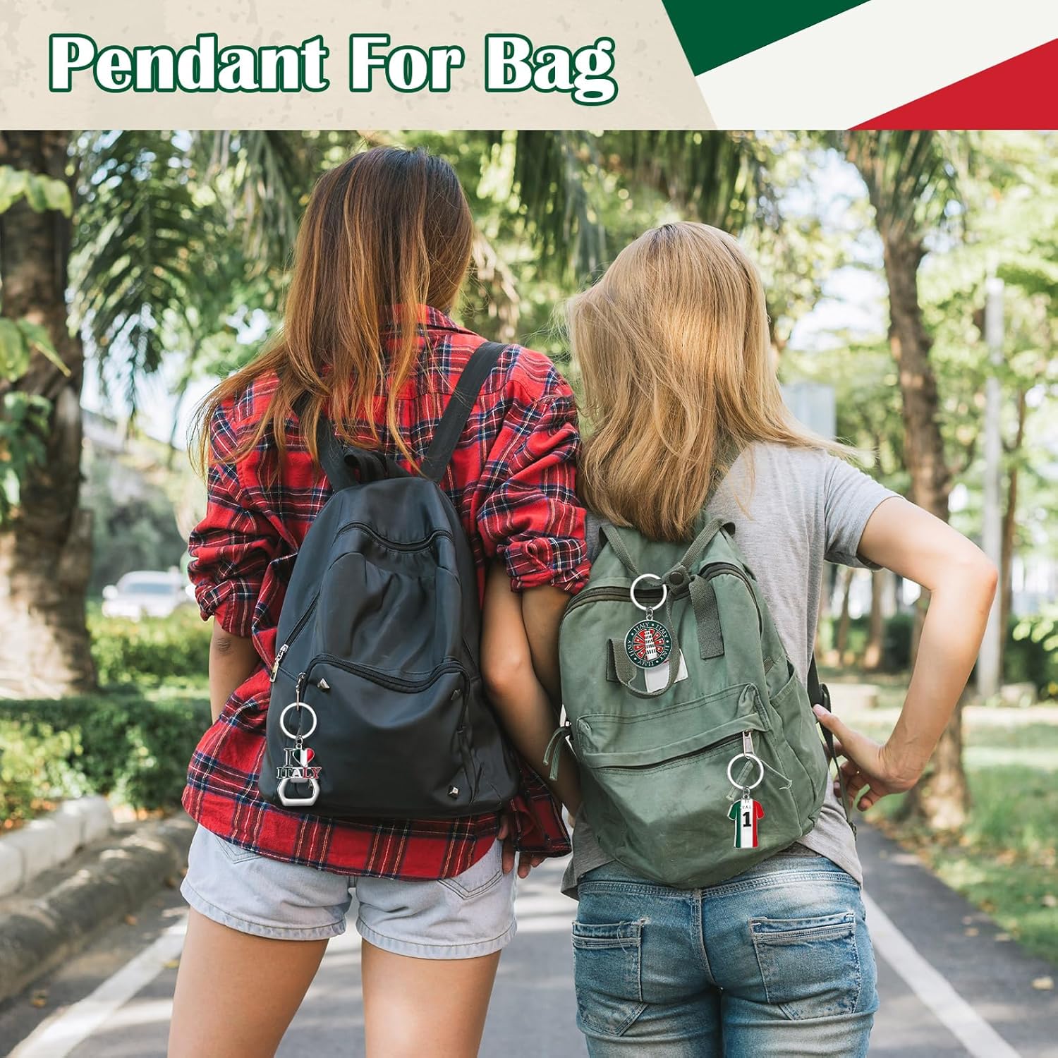 Landical Italy Keychains Metal Key Ring Souvenir Bulk Bottle Opener City Keyring Italy Theme Gifts Christmas Party Favors - Image 4