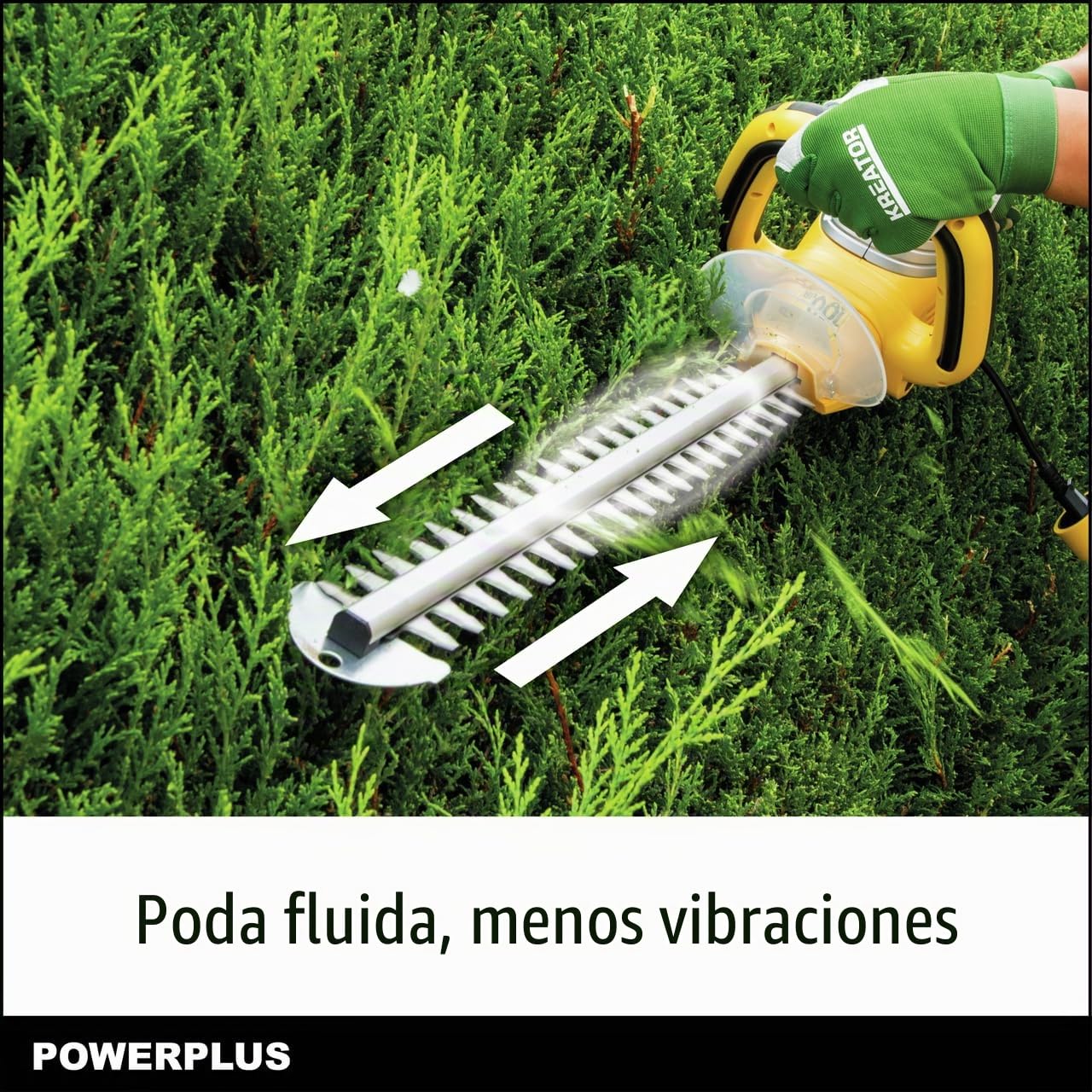 POWERPLUS POWXG2007 - Cortasetos 550w 525mm