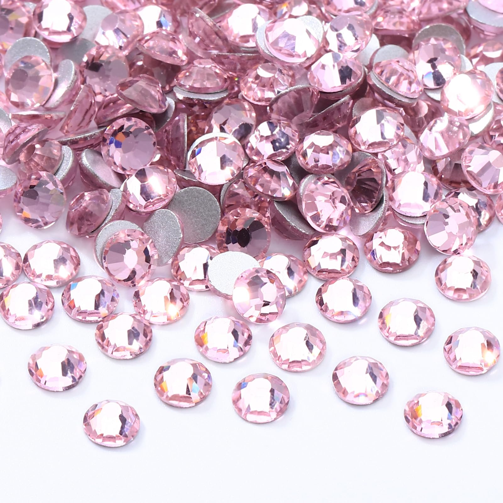 2880PCS Pink SS16 Flatback Rhinestones(3.8-4.0mm)