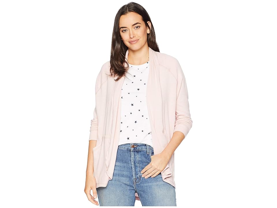 

Alternative Vintage Heavy Knit Zen Wrap (Faded Pink) Women's Clothing