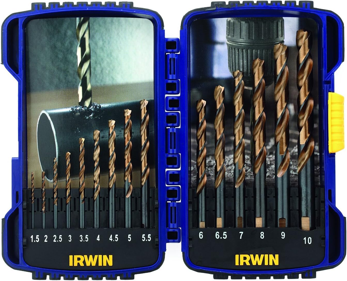 Irwin 10503992 Turbomax Pro Drill Bit Set, 15 Pieces Amazon.co.uk DIY & Tools